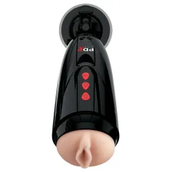 Pipedream - PDX Elite - Dirty Talk Starter Stroker - Light/Black Pipedream - PDX Elite - Dirty Talk Starter Stroker - Light/Black