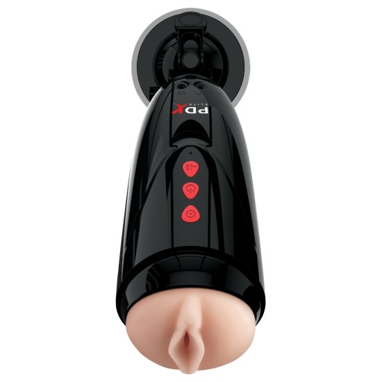 Pipedream - PDX Elite - Dirty Talk Starter Stroker - Light/Black Pipedream - PDX Elite - Dirty Talk Starter Stroker - Light/Black