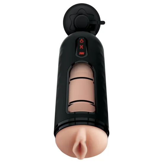 Pipedream - PDX Elite - Vibrating Mega Milker - Light/Black Pipedream - PDX Elite - Vibrating Mega Milker - Light/Black