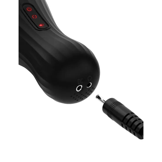 Pipedream - PDX Elite - Talk Dirty Rotobator - Clear/Black Pipedream - PDX Elite - Talk Dirty Rotobator - Clear/Black