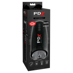 Pipedream - PDX Elite - Motorbator 2  - Clear/Black