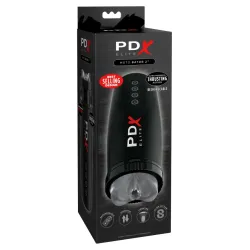 Pipedream - PDX Elite - Motorbator 2  - Clear/Black