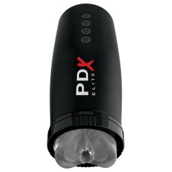 Pipedream - PDX Elite - Motorbator 2 - Clear/Black Pipedream - PDX Elite - Motorbator 2 - Clear/Black