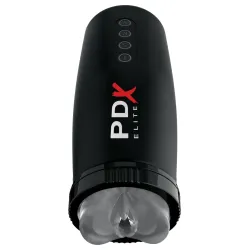 Pipedream - PDX Elite - Motorbator 2 - Clear/Black Pipedream - PDX Elite - Motorbator 2 - Clear/Black