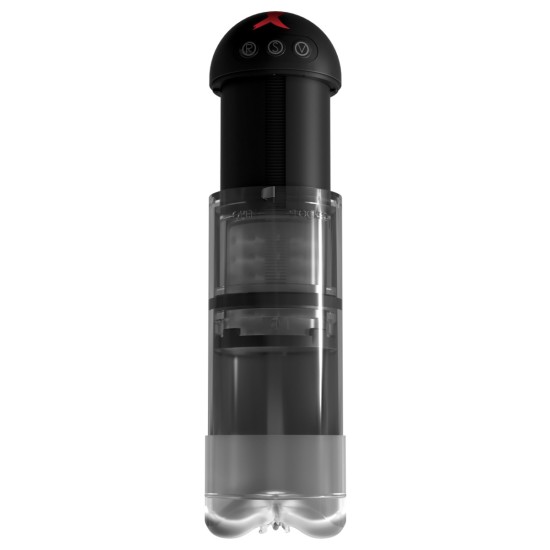 Pipedream - PDX Elite - Extender Pro Vibrating Pump - Clear/Black Pipedream - PDX Elite - Extender Pro Vibrating Pump - Clear/Black
