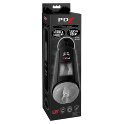 Pipedream - PDX Elite - Ultimate Milker  - Clear/Black