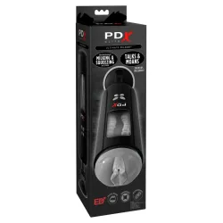 Pipedream - PDX Elite - Ultimate Milker  - Clear/Black