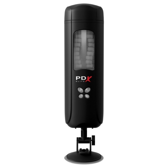 Pipedream - PDX Elite - Ultimate Milker - Clear/Black Pipedream - PDX Elite - Ultimate Milker - Clear/Black