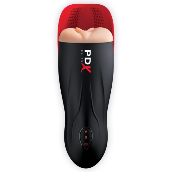 Pipedream - PDX Elite - Fuck-O-Matic - Black/ Red Pipedream - PDX Elite - Fuck-O-Matic - Black/ Red