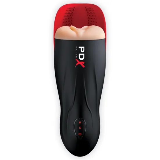 Pipedream - PDX Elite - Fuck-O-Matic - Black/ Red Pipedream - PDX Elite - Fuck-O-Matic - Black/ Red