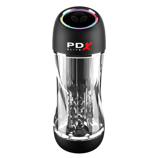 Pipedream - PDX Elite - ViewTube Pro - Clear/Black Pipedream - PDX Elite - ViewTube Pro - Clear/Black