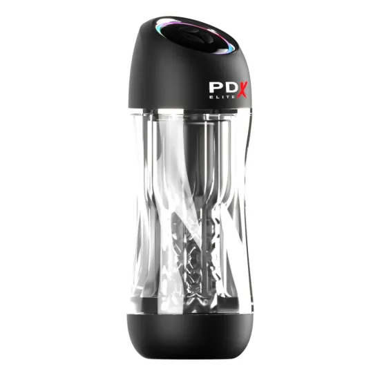 Pipedream - PDX Elite - ViewTube Pro - Clear/Black Pipedream - PDX Elite - ViewTube Pro - Clear/Black
