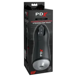 Pipedream - PDX Elite - Suck-O-Matic - Frosted/Black