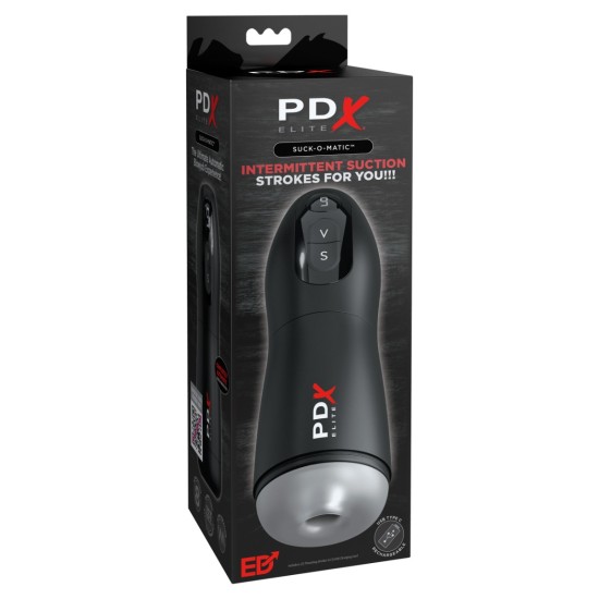 Pipedream - PDX Elite - Suck-O-Matic - Frosted/Black