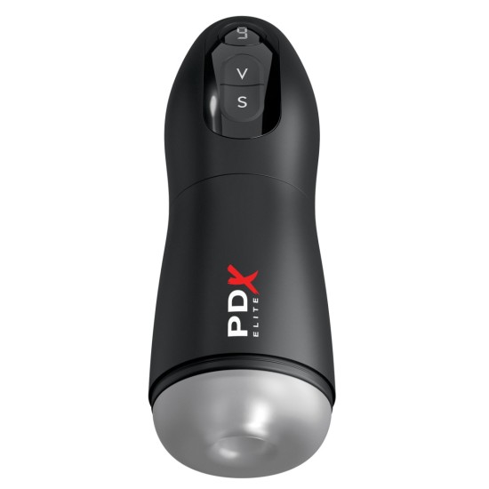 Pipedream - PDX Elite - Suck-O-Matic - Frosted/Black