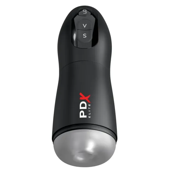 Pipedream - PDX Elite - Suck-O-Matic - Frosted/Black Pipedream - PDX Elite - Suck-O-Matic - Frosted/Black