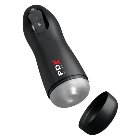 Pipedream - PDX Elite - Suck-O-Matic - Frosted/Black Pipedream - PDX Elite - Suck-O-Matic - Frosted/Black