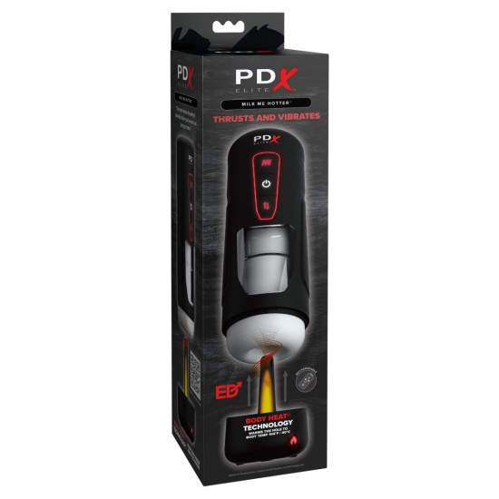 Pipedream - PDX Elite - Milk Me Hotter - Black