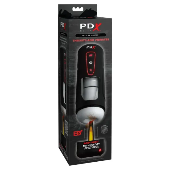 Pipedream - PDX Elite - Milk Me Hotter - Black Pipedream - PDX Elite - Milk Me Hotter - Black