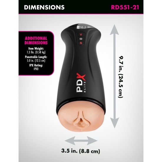 Pipedream - PDX Elite - Fuck-Gasm - Light Pipedream - PDX Elite - Fuck-Gasm - Light