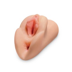 Pipedream - PDX Plus - Perfect Pussy Double Stroker  - Light
