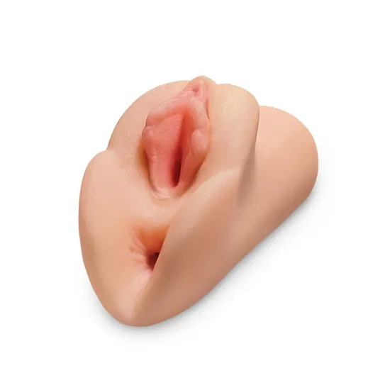 Pipedream - PDX Plus - Perfect Pussy Double Stroker - Light Pipedream - PDX Plus - Perfect Pussy Double Stroker - Light