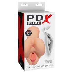 Pipedream - PDX Plus - Pick Your Pleasure Stroker  - Light