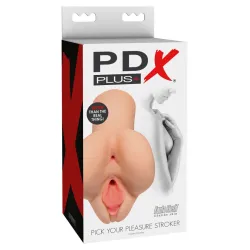 Pipedream - PDX Plus - Pick Your Pleasure Stroker  - Light