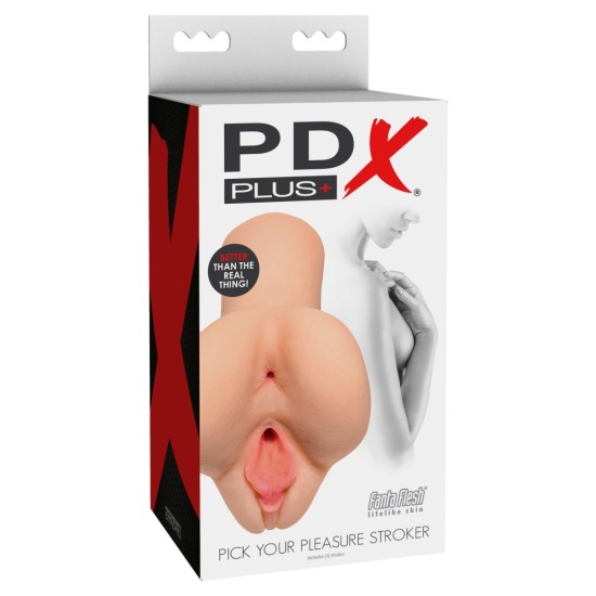 Pipedream - PDX Plus - Pick Your Pleasure Stroker - Light Pipedream - PDX Plus - Pick Your Pleasure Stroker - Light