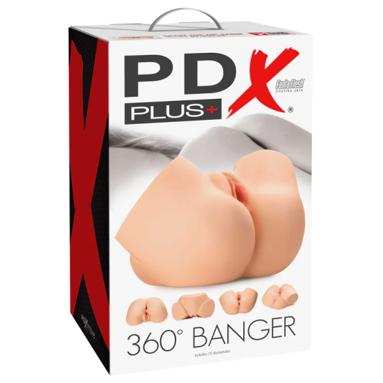 Pipedream - PDX Plus - 360° Banger - Light Pipedream - PDX Plus - 360° Banger - Light