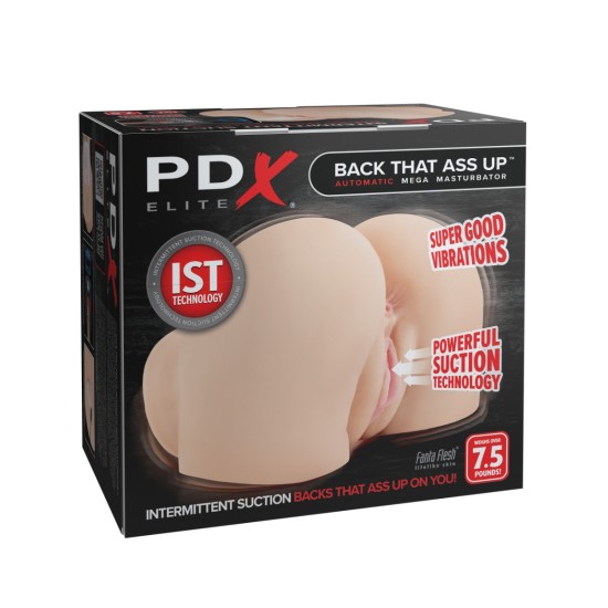 Pipedream - PDX Elite - Back That Ass Up Automatic Mega Masturbator - Light Pipedream - PDX Elite - Back That Ass Up Automatic Mega Masturbator - Light