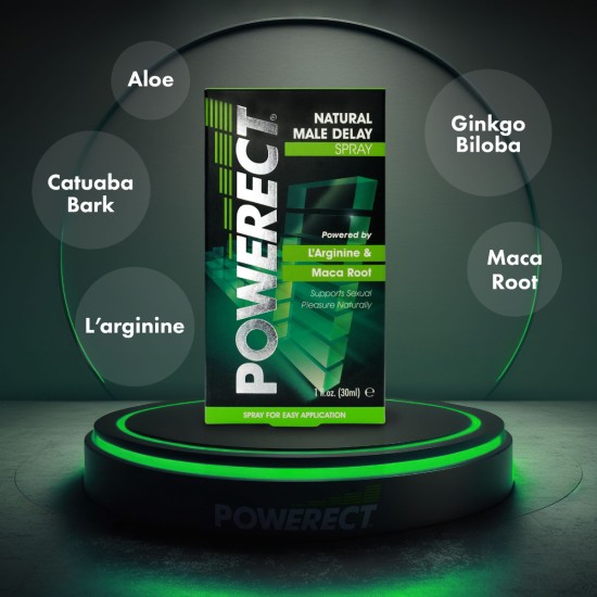 Powerect Natural Delay Spray 30ml (fragrance free)