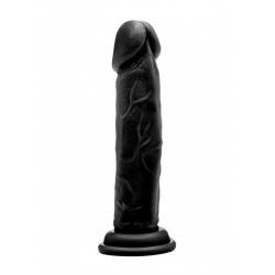 Real Rock - Realistic Dildo 8 inches - Black
