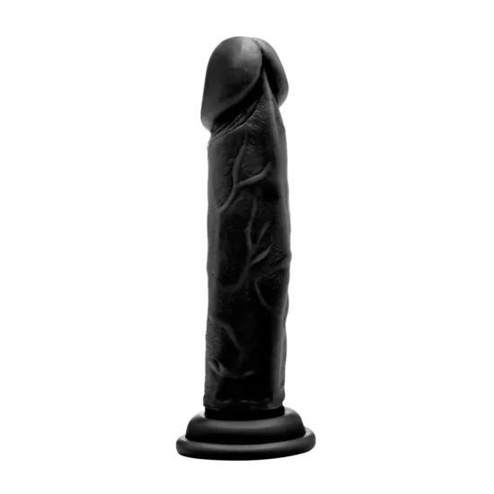 Real Rock - Realistic Dildo 8 inches - Black