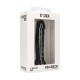 Real Rock - Realistic Dildo 8 inches - Black Real Rock - Realistic Dildo 8 inches - Black
