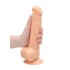 Real Rock Silicone Dildo With Balls 9.5