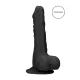 Real Rock - Dong W Testicles 7 inches - Black Real Rock - Dong W Testicles 7 inches - Black