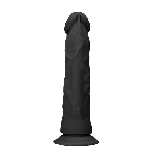 Real Rock - Dong Without Testicles 8 inches - Black Real Rock - Dong Without Testicles 8 inches - Black