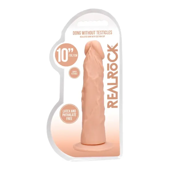 Real Rock - Dong Without Testicles 10 inches - Flesh Real Rock - Dong Without Testicles 10 inches - Flesh