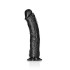 Real Rock - Curved Realistic Dildo with Suction Cup 9 inches - Black