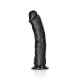 Real Rock - Curved Realistic Dildo with Suction Cup 9 inches - Black Real Rock - Curved Realistic Dildo with Suction Cup 9 inches - Black