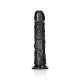 Real Rock - Curved Realistic Dildo with Suction Cup 9 inches - Black Real Rock - Curved Realistic Dildo with Suction Cup 9 inches - Black