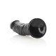 Real Rock - Curved Realistic Dildo with Suction Cup 9 inches - Black Real Rock - Curved Realistic Dildo with Suction Cup 9 inches - Black