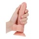 Real Rock - Curved Realistic Dildo & Balls with Suction Cup 7 inches - Skin Real Rock - Curved Realistic Dildo & Balls with Suction Cup 7 inches - Skin