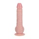 Real Rock - Vibrating Regular Straight Cock with Balls - 7 / 18 cm - Flesh Real Rock - Vibrating Regular Straight Cock with Balls - 7 / 18 cm - Flesh