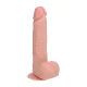 Real Rock - Vibrating Regular Straight Cock with Balls - 7 / 18 cm - Flesh Real Rock - Vibrating Regular Straight Cock with Balls - 7 / 18 cm - Flesh