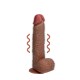 Real Rock - Vibrating Regular Straight Cock with Balls - 7 / 18 cm - Tan Real Rock - Vibrating Regular Straight Cock with Balls - 7 / 18 cm - Tan