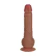 Real Rock - Vibrating Regular Straight Cock with Balls - 7 / 18 cm - Tan Real Rock - Vibrating Regular Straight Cock with Balls - 7 / 18 cm - Tan