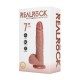 Real Rock - Vibrating Regular Straight Cock with Balls - 7 / 18 cm - Tan Real Rock - Vibrating Regular Straight Cock with Balls - 7 / 18 cm - Tan
