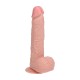 Real Rock - Vibrating Regular Straight Cock with Balls - 9 / 23 cm - Flesh Real Rock - Vibrating Regular Straight Cock with Balls - 9 / 23 cm - Flesh